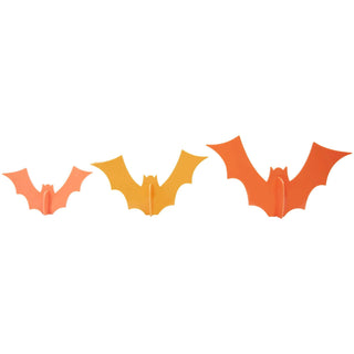 Acrylic Halloween BatsBright colorful acrylic Halloween Bats. Set includes 3 acrylic bats in large medium and small sizes. 
Three different colorway sets available. Collect them all to bukailo chic