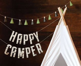 Adventure Happy Camper BannerYou don't have to wander far into the mountains to be a happy camper, with this this rustic word banner. In 6 inch high letters with faux bark pattern this banner spMy Mind’s Eye