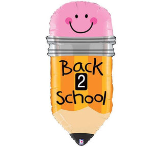 BACK 2 SCHOOL 32in BALLOON32" Non-Packaged Foil BalloonBurton & Burton