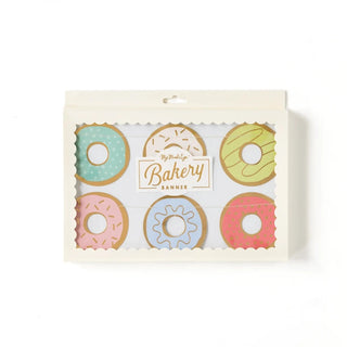 BAKERY DONUT BANNERDo you love donuts? Then celebrate that love by hanging this cute donut banner to show it. Perfect for a donut themed birthday party or bakery display. Celebrate theMy Mind’s Eye