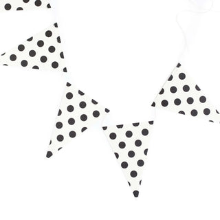 BLACK & CREAM DOT PENNANT BANNERPennant Banners are the perfect layering piece for any decorations you have planned for your event. Pair them with our Party Fans or any of our other Banners to compMy Mind’s Eye