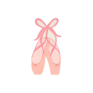 Ballet Slippers NapkinsThese beautiful napkins, in the shape of ballet slippers, will look amazing on your party table. They are high quality and practical as well as decorative.

High quaMeri Meri