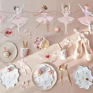 Ballet Slippers NapkinsThese beautiful napkins, in the shape of ballet slippers, will look amazing on your party table. They are high quality and practical as well as decorative.

High quaMeri Meri