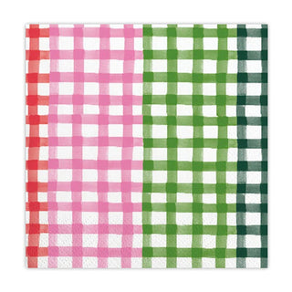 Gingham Beverage NapkinsElevate your Easter celebration with these Gingham Beverage Napkins. With shades of pink, green, red, and blue in a playful plaid design, these napkins add a touch oCreative Brands