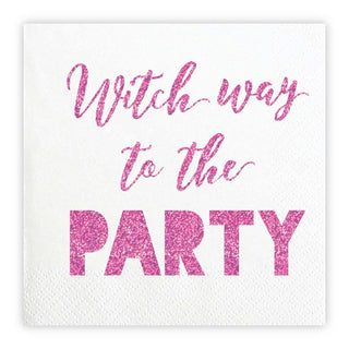 Witch Way to the Party Beverage Napkins by Slant