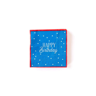 Blue Birthday Cocktail NapkinCelebrate another year with your loved one with their favorite goodies, but don't forget the napkins! Because birthday goodies can be messy, so napkins are a must, aMy Mind’s Eye