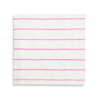 Cerise Frenchie Striped Large NapkinsOoh la la! Inspired by the iconic french breton stripe, these striped napkins are anything but basic. Let them stand alone or mix and match with another pattern to cDaydream Society