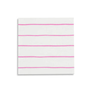Frenchie Striped Cerise Petite NapkinsOoh la la! Inspired by the iconic french breton stripe, these striped napkins are anything but basic. Let them stand alone or mix and match with another pattern to cDaydream Society