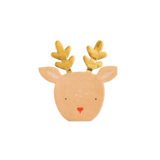 DEAR RUDOLPH REINDEER SHAPED GUEST NAPKINBring whimsical Holiday magic to your table this Christmas with these reindeer shaped napkins! Die cut as Santa's favorite helpers these napkins are a great finishinMy Mind’s Eye