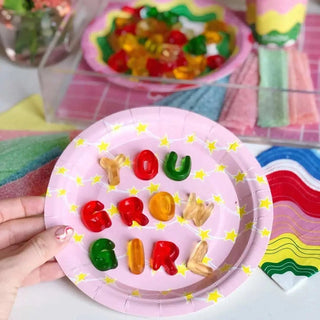 DESSERT PLATE - UNICORN MAGICAdd a little magic to every day thanks to these fun and festive dessert plates we designed! Use 'em for birthdays, girl's nights, or hey, just because you're a unicoPacked Party