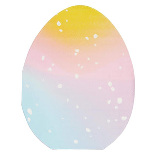 Ombré Speckled Egg NapkinsGet ready to add some Easter fun to your dining table with our Ombré Speckled Egg Napkins! These unique napkins feature die cut ombre Easter eggs, adding a touch of Kailo Chic