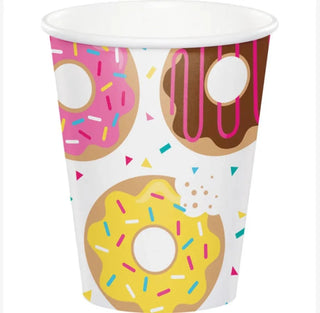 DONUT PARTY PAPER CUPS by Sprinkle BASH