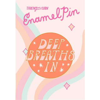 Deep Breath Enamel PinsSay hi to your denim jacket's new bff! Perfect for expressing all your feels… because we know you have so many. These enamel pins will make you smile, look cute, andTalking Out of Turn