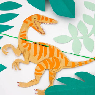 Dinosaur Kingdom Large GarlandRoar, if you're having a dinosaur party then the birthday boy or girl, and their guests, will just adore this sensational Dinosaur Kingdom large garland. Featuring tMeri Meri