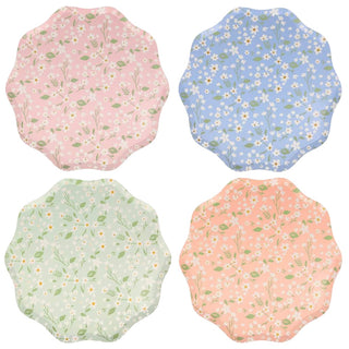 Ditsy Floral Dinner PlatesAdd a touch of springtime beauty to your party table with these pretty plates. They feature a fabulous floral pattern with a stylish scalloped edge.

Each set has foMeri Meri