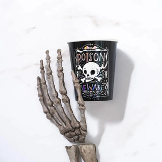 Skull and Bones 9 oz Cups by Jollity & Co