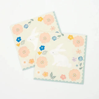 Easter Small NapkinsWho says napkins have to be plain and boring? Not us, that's why we've created these beautifully illustrated napkins to add color and style to your Easter celebratioMeri Meri
