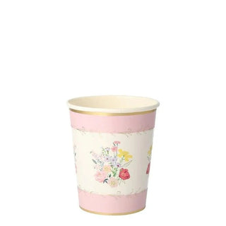 English Garden Party CupsAdd a beautiful floral touch to any party with these sensational English Garden party cups. Featuring eight different designs all with stylish golden foil details.

Meri Meri
