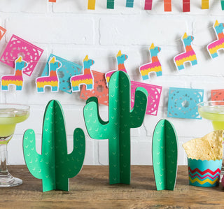 FIESTA CACTUS TABLETOP DECORThese stand up cacti add dimension to your nacho bar while bringing festive atmosphere to the table! These cacti come flat, but are easy to assemble and set the tablMy Mind’s Eye