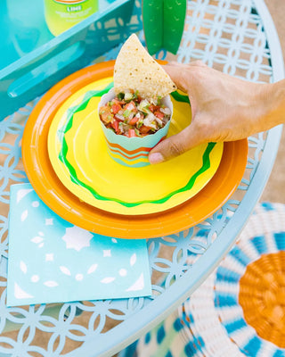 FIESTA HASTA MAÑANADon't be afraid to pile on the nachos toppings with these 9" fiesta hasta mañana paper plates. These plates came to party and are ready for all the Cinco de Mayo parMy Mind’s Eye