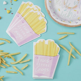 FRIES BEFORE GUYS PAPER NAPKINS