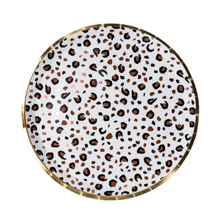 Femme Dinner PlatesEdgy, bold, and stylish, this plate is perfect for the entertainer with a rebellious aesthetic. With a dressed up animal print, featuring rose gold details and a golJollity & Co