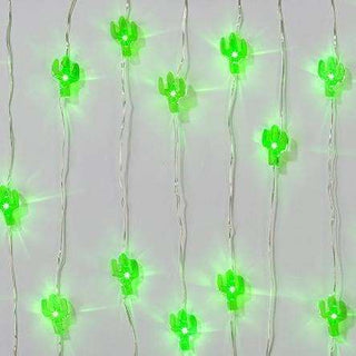 Fiesta Mini Cactus String LightsTruly on trend, these tropical cactus wire lights are perfect for decorating a Havana party table, putting up in your bedroom and much more. These fairy lights featuTalking Tables