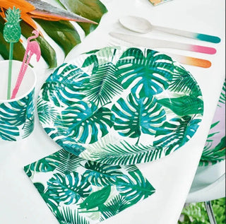 Fiesta Palm Leaf Paper Plates