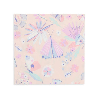 Flutter Large NapkinsBeautiful butterflies! Featuring a gorgeous pastel palette, these butterfly napkins make our hearts flutter. We think they're pretty perfect for butterfly, fairy, anDaydream Society