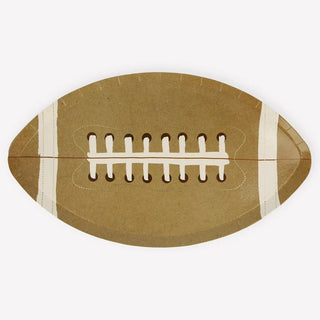 Football PlatesScore a touchdown with these statement plates. They're perfect for kids and adults' birthday parties, post match parties or for a get-together when you're cheering oMeri Meri