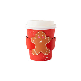 GINGERBREAD MAN COZYCurl up with a cup of your favorite warm beverage using these new cozy coffee cups! At 8 oz, these mini cups are the perfect size to hand out hot cocoa at the ChristMy Mind’s Eye
