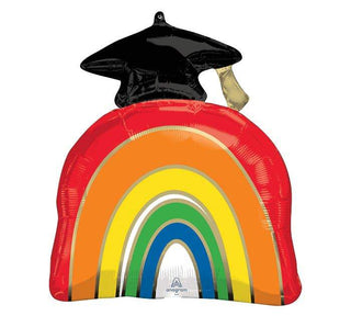 GRADUATION RAINBOW SHAPE BALLOON23" packaged supershape XL balloon. Rainbow wearing a graduation cap.
Has hang tabs if filling with air.
Packaged Foil BalloonBurton & Burton