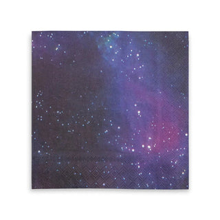 Galactic Large NapkinsCalling all space cadets! These napkins feature an allover galaxy pattern with a holographic silver foil border, making them perfect for an outer space or star wars Daydream Society