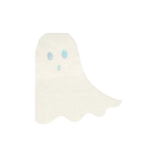 Ghost NapkinsThe combination of shiny holographic foil, and ghosts, on these napkins will add an eerie Halloween effect to your party table. Kids will just love to touch, look atMeri Meri