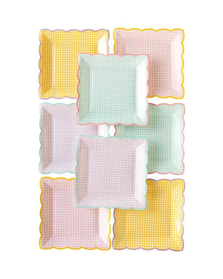 Gingham Plate SetBring traditional spring style to your table this Eater with this gingham plate set! Designed with modern pastels, this gingham plates are anything but boring and wiMy Mind’s Eye