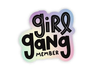 Girl Gang Feminist Sticker
