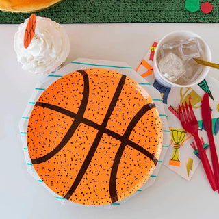 Good Sport Basketball PlatesCelebrate your good sport with these plates! Use these plates for team parties, birthday parties, and March Madness! Go team!  

Designed by Ampersand Design Studio Daydream Society