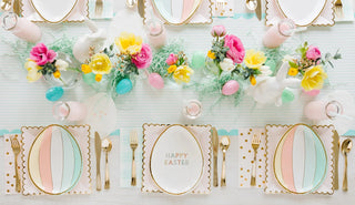 HAPPY EASTER EGG SHAPED PAPER PLATESFinish setting your eggcellent Easter spread with these whimsical egg plates. Each plate set come with 2 designs, and 4 of each design. Your guests are sure to deligMy Mind’s Eye