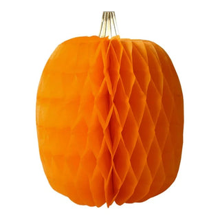 HONEYCOMB PUMPKINSThis fabulous set of decorative pumpkins will add a traditional look to your Halloween party. They are crafted from honeycomb tissue paper for a 3D effect. They can Meri Meri
