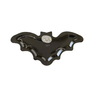 Halloween Bat Shaped Plates• Includes 8 - 6.5 x 13.5 inch paper plates 
• bat shapedMy Mind’s Eye