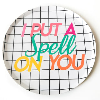 Halloween Spell Small Paper Plate