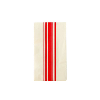Hamptons Red Stripe Paper Guest TowelBring a touch of classic coastal to your table with these striped dinner napkins. Designed with a traditional twill design these napkins are the perfect way to add tMy Mind’s Eye