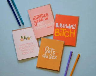 A set of Happy Birthday Best Friend Cards from Twentysome Design, perfect for a BFF or friend's special day.