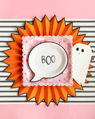 Happy Haunting Ghost Shaped NapkinKeep the spooky vibes rolling with these BOOtiful ghost dinner napkins! Perfectly partnered with our Boo Plate, this darling little ghost will make every "boo"s day!My Mind’s Eye