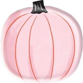 Happy Haunting Pink Pumpkin Shaped 7in Plate