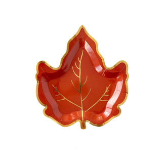 Harvest Maple Leaf PlatesFall in love with these maple leaf shaped plates. With gold foil accents, these harvest themed plates are perfect as salad plates at your Thanksgiving table or a funMy Mind’s Eye