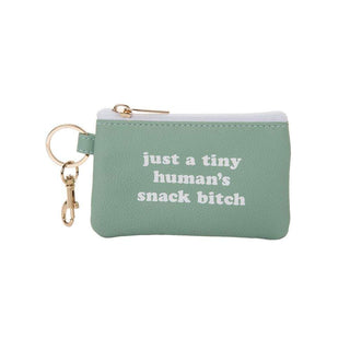 Human's Snack Bitch Keyring Zip Wallet by Totalee Gift