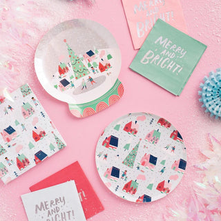Snow Day Large PlatesLet it snow! Featuring a range of wintery colors and shimmery holographic glitter foil, these snow day large plates are sure to bring all the winter magic!

IllustraDaydream Society