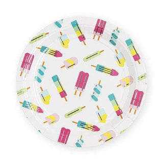 Ice Lolly Appetizer PlateStep up to the plate and put your party on in the right way with this festive set of 8 themed plates.

8 Paper plates
7" wide
Cakewalk