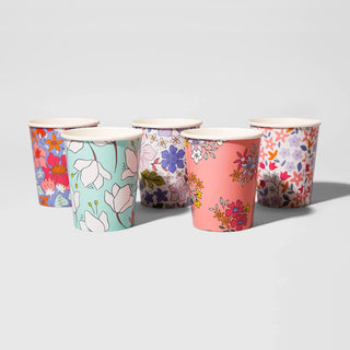 In Full Bloom Cups by Coterie Party Supplies